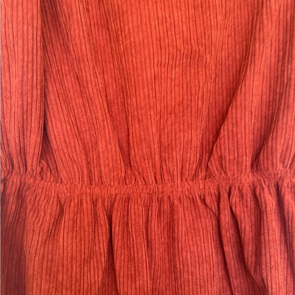 Rust Button-Down Dress - Picture 6 of 6